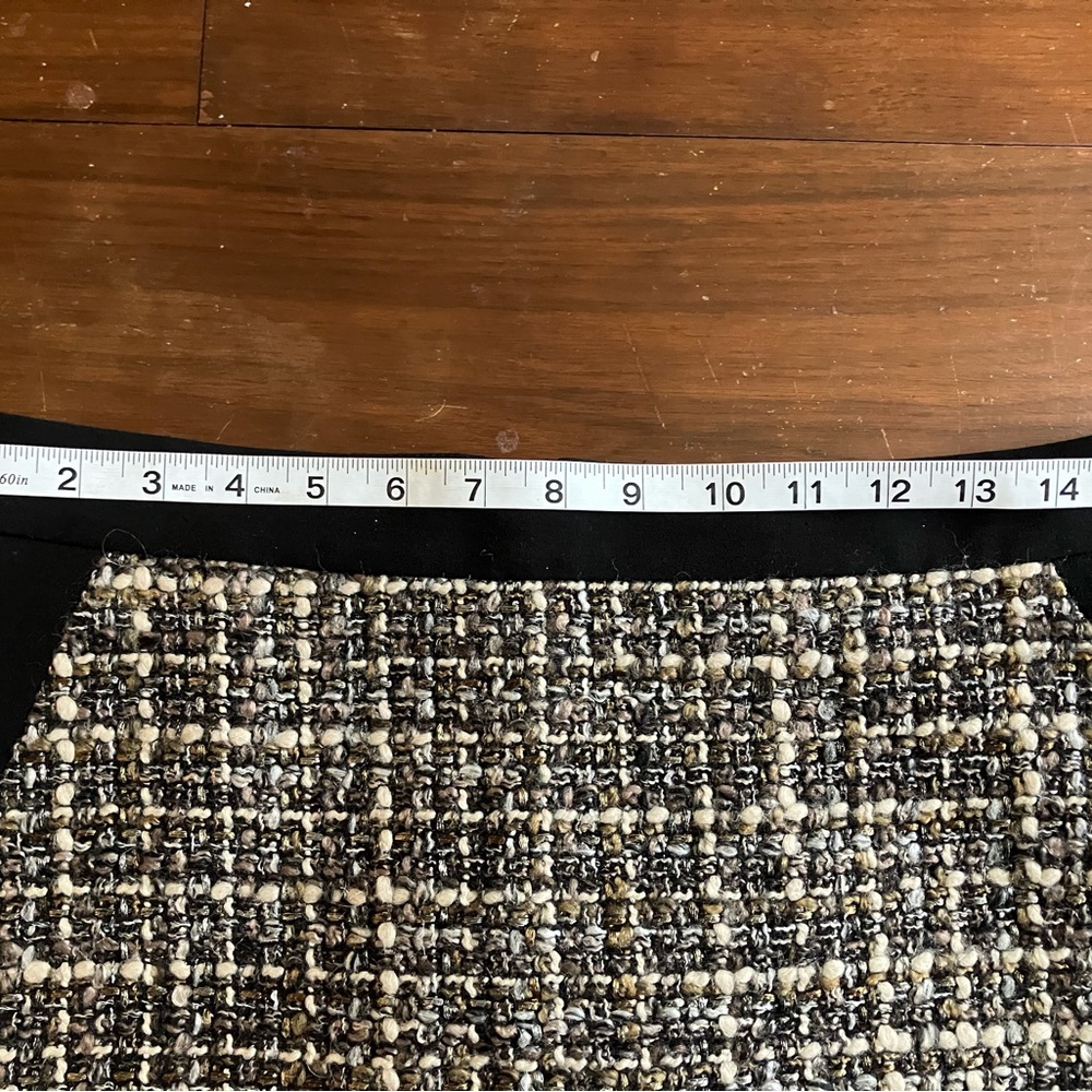 Judith & Charles tweed mini skirt - Picture 3 of 8